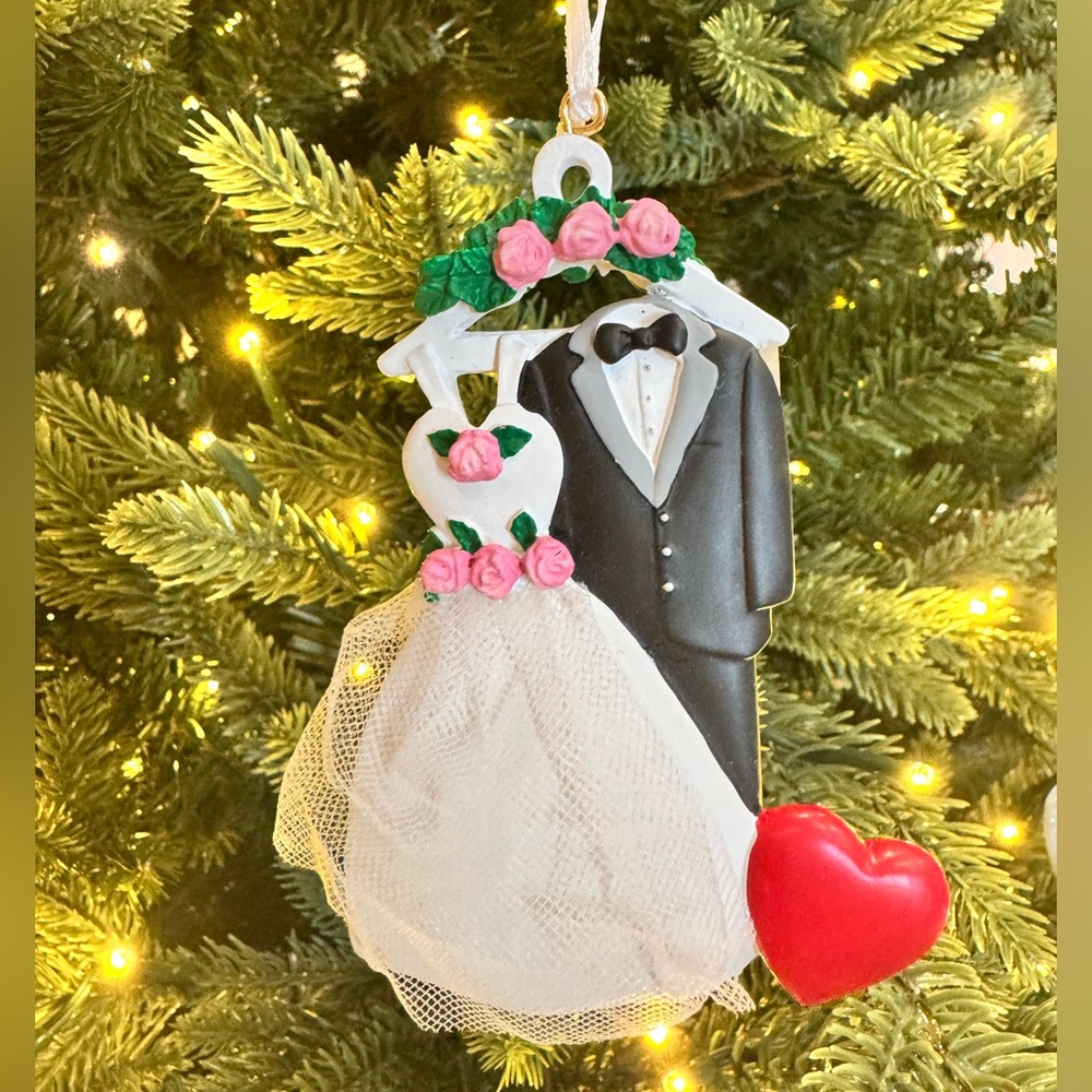 Personalized Ornament Newlyweds and Engaged Couple